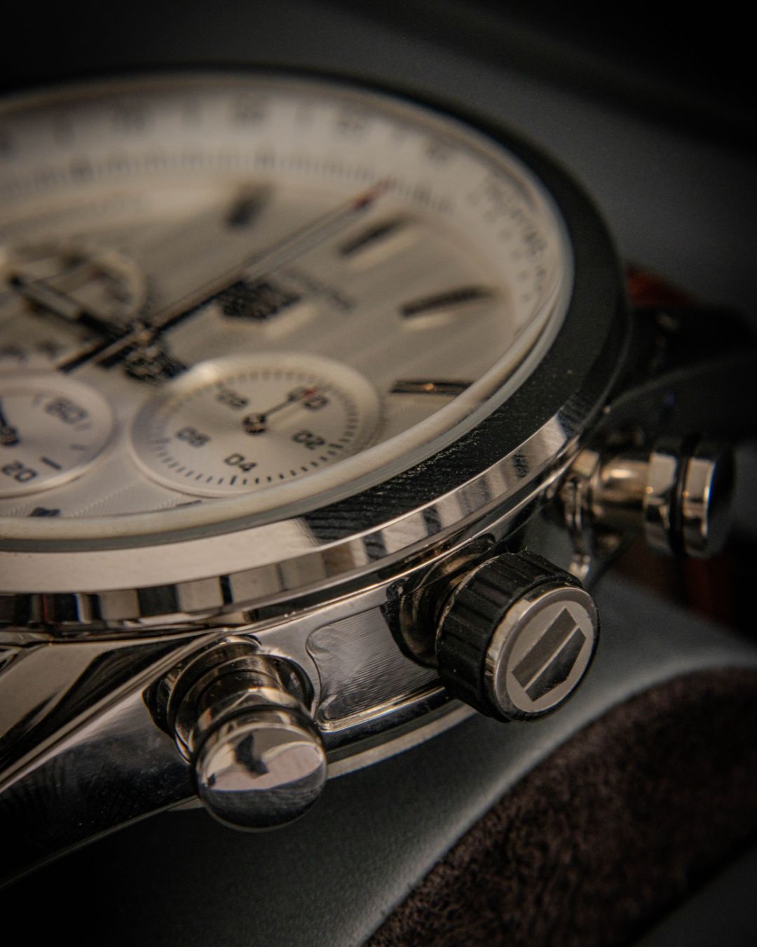 relógio tag heuer carrera branco