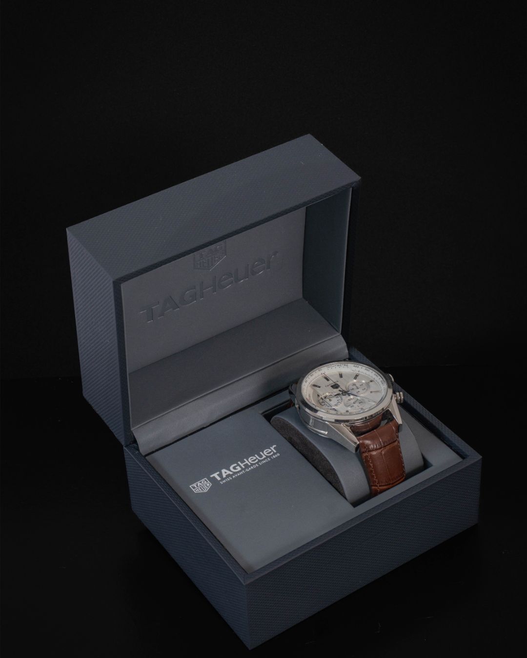 relógio tag heuer carrera branco