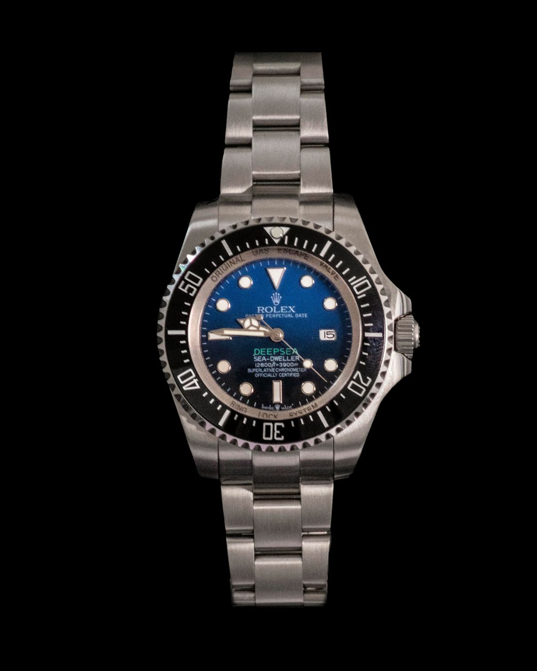 relógio rolex deepsea sea dweller d blue