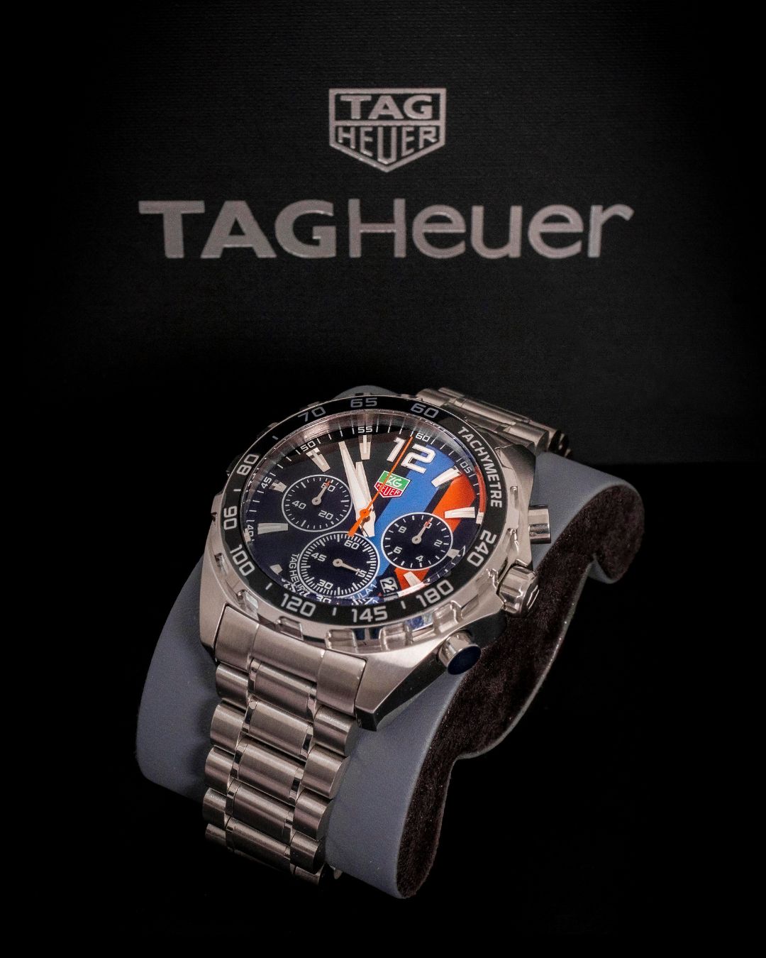 relógio tag heuer formula 1 gulf edition