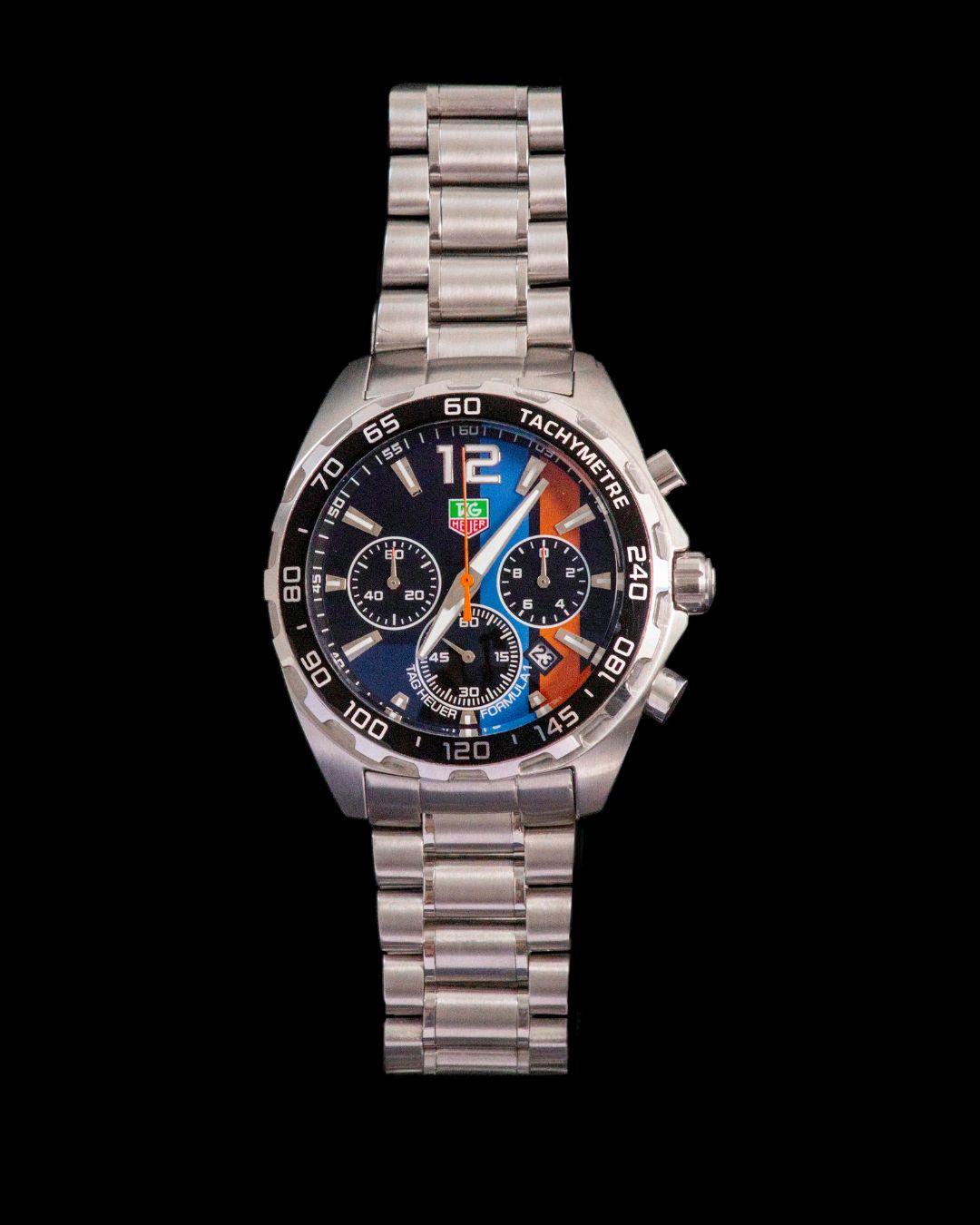 relógio tag heuer formula 1 gulf edition