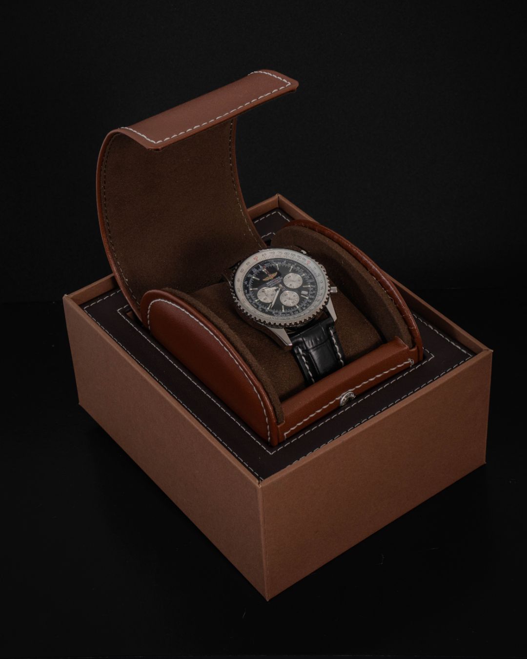relógio breitling navitimer preto