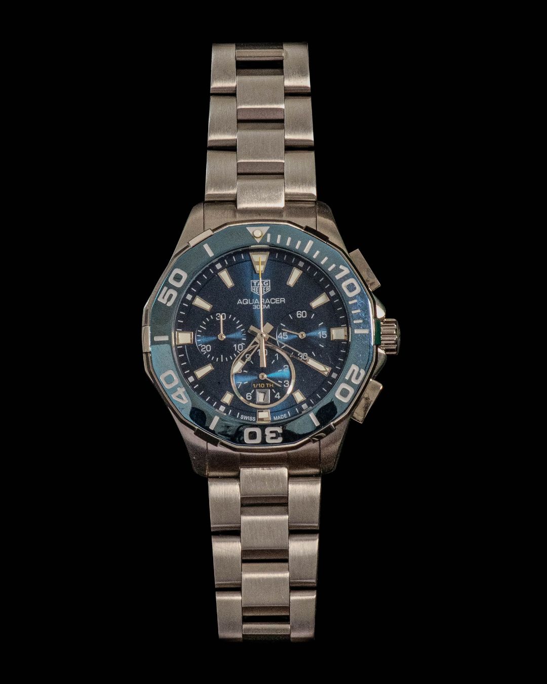 relógio tag heuer aquaracer azul
